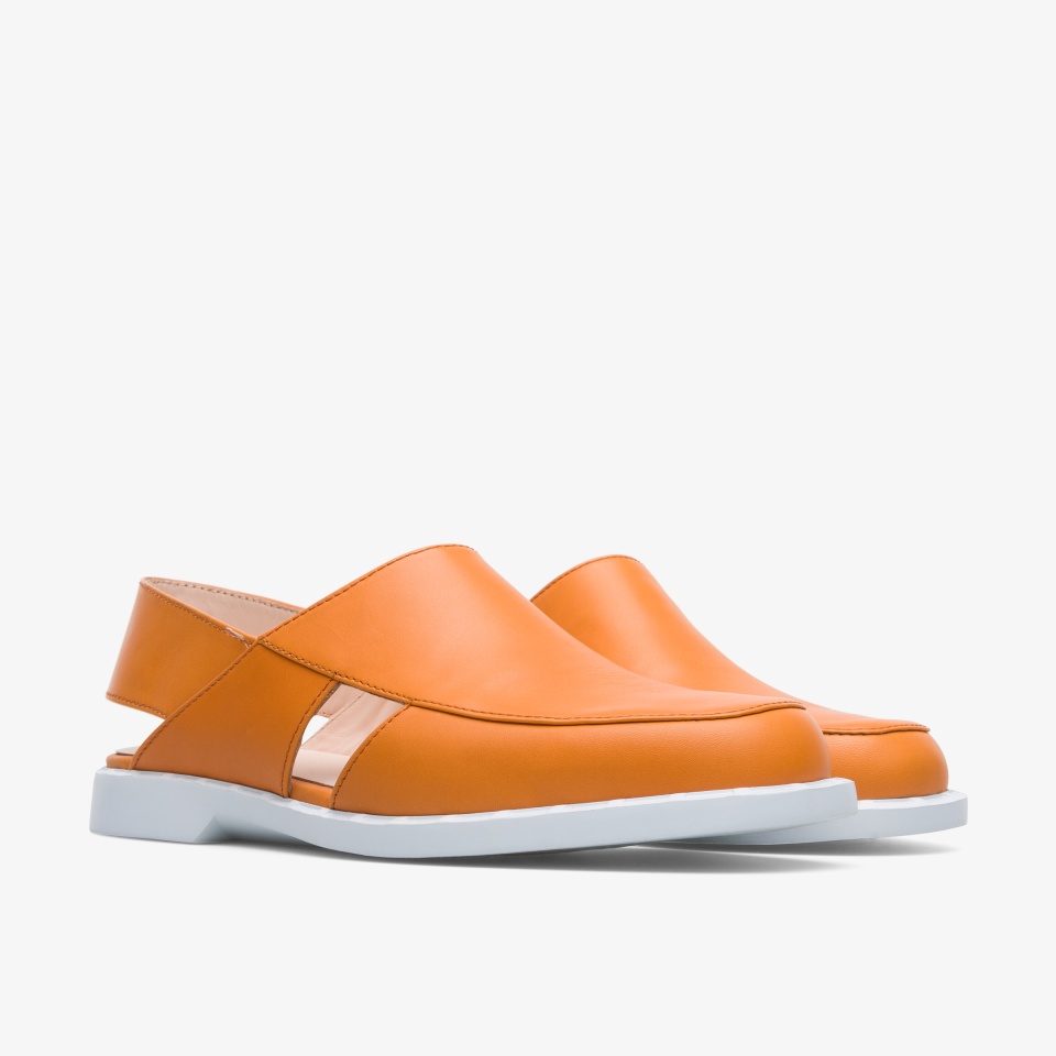 Sandalias Camper Twins Mujer - Naranjas | Camper Online + 3094TOHML